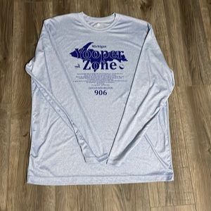 Long sleeve Yooper Zone Tshirt